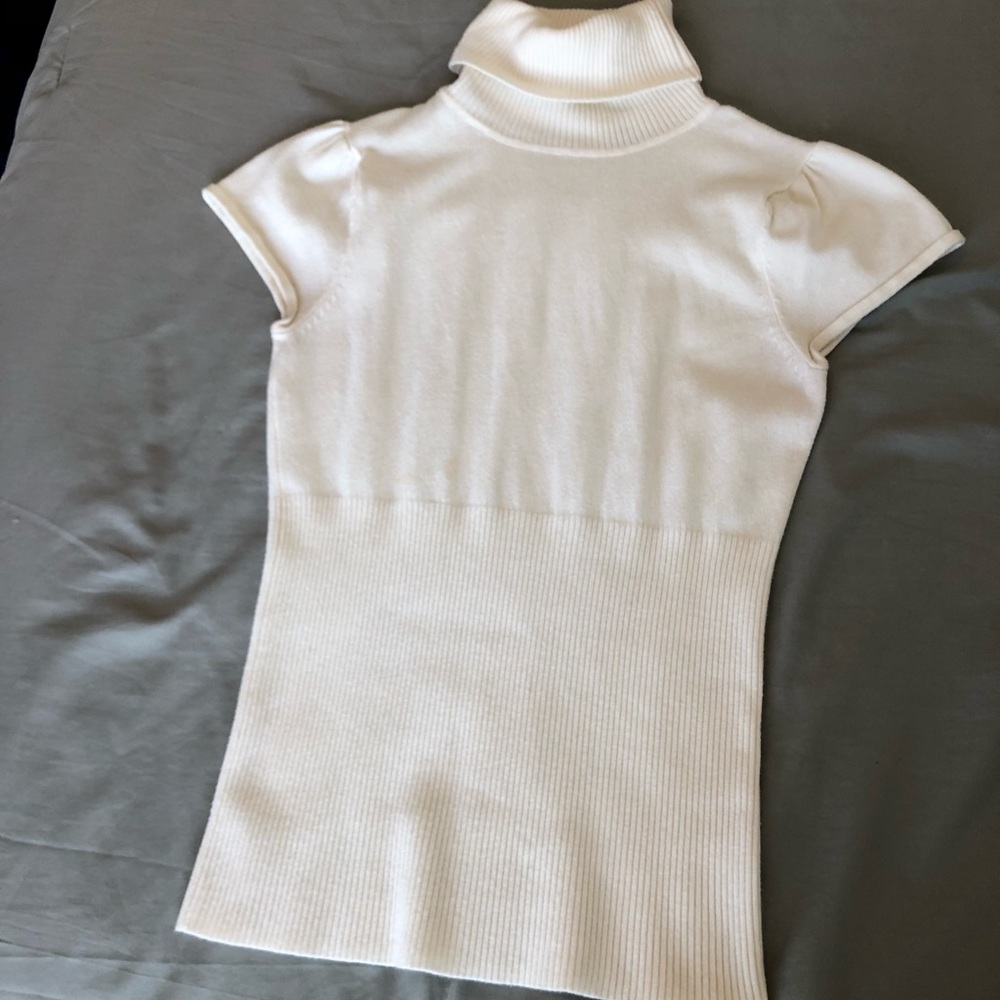 White turtleneck